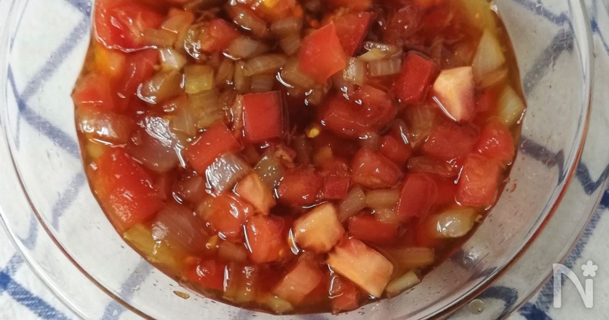 お肉料理に合う☆シャキシャキ玉ねぎとトマトの甘酢ソース by Yukiko レシピサイト Nadia