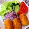 301182の作ってみた!投稿(クリームがとろ〜り♪『カニクリームコロッケ』#定番洋食)