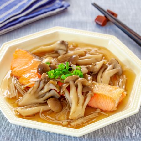 秋鮭のきのこあんかけ By 若子みな美 レシピサイト Nadia ナディア プロの料理家のおいしいレシピ