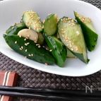 スピード料理☆即席たたききゅうりのにんにくしょうゆ漬け