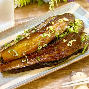 のりのり🐾🎀🤍の作ってみた!投稿(とろとろ絶品♡【なすの蒲焼き風】)