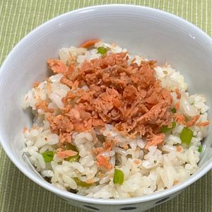 キャピタンの作ってみた!投稿(鮭のせ大根めし)