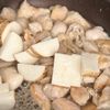 鶏むね長芋の梅だし炒めの工程4