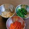 お肉なしでもボリューム満点!!絹厚揚げビビンバの工程2