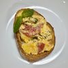 キャピタンの作ってみた!投稿(簡単ごはん*トマトとバジルのオープンオムレツトースト)