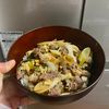 ケの作ってみた!投稿(【甘辛牛すきたまご丼】ご飯が進む!満足丼♡)