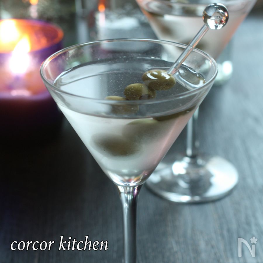 ウォッカマティーニのカクテルレシピ