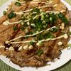あすかの作ってみた!投稿(もやしと豚こまの絶品お好み焼き風 小麦粉不要・包丁不要・節約)
