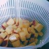 映え♪サツマイモのスパニッシュオムレツの工程1