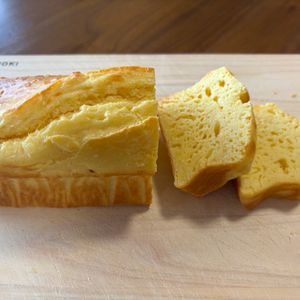 こむぎの作ってみた!投稿(【チーズヨーグルトの米粉パウンド】もっちりパンみたい♪)