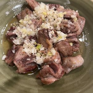 surgの作ってみた!投稿(焼鳥屋さんと言われる!暑さぶっとぶ♡砂肝のねぎ塩だれ)