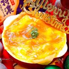 【春巻きの皮でサクッと食感!!】パイ包み風マカロニシチュー