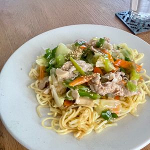 グリーンラテの作ってみた!投稿(【レンジだけ！】豚肉と野菜のとろみあんかけ)