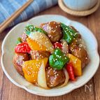 ごはんがすすむ♩豚こまボールで酢豚