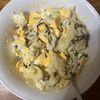 青リンゴの作ってみた!投稿(ワンボウルでお手軽♪ちくわの和風ポテサラ)