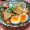 煮込み10分♪鶏大根厚揚げの煮物の工程4