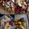 『さつまいもとごぼうの甘辛揚げ』冷まして美味しい◎秋の味覚の工程2
