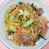 milkの作ってみた!投稿(【ラクレピ】豚こまとカニカマと小松菜の春雨卵炒め)