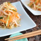 冷凍しらたきの中華風サラダ