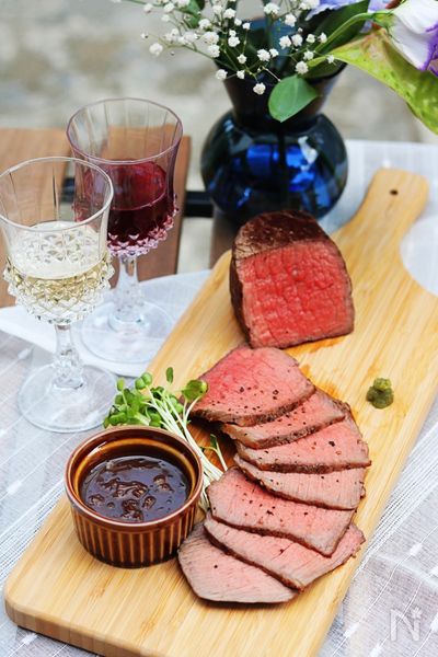 動画あり 低温調理de失敗なし 旨味抜群のローストビーフ By ゆうだい レシピサイト Nadia ナディア プロの料理家のおいしいレシピ