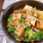 ご飯もお酒もすすむ♪『春キャベツと厚揚げのしょうが味噌炒め』