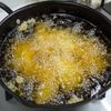 鶏ささみ肉の昆布茶風味天ぷら(海老天おまけ)の工程4
