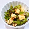 まゆの作ってみた!投稿(和えるだけ！やみつき！ピーマンとベビーチーズの塩昆布和え)