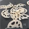 〖 重ねて焼くだけ 〗れんこんチーズのしらすのせの工程1