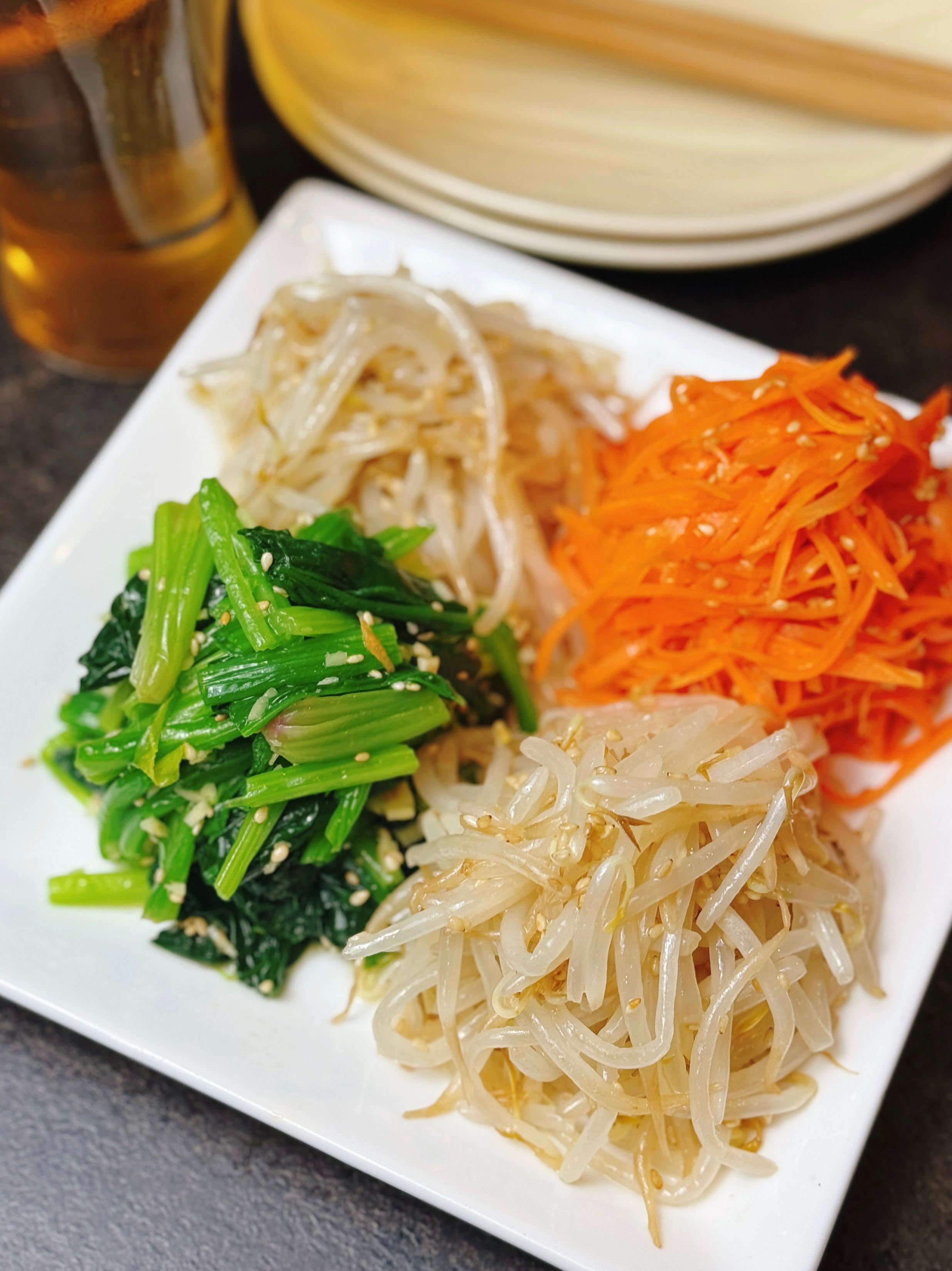 3種ナムルの盛り合わせ】味のバリエーションが楽しい♪ | レシピサイト