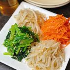 【3種ナムルの盛り合わせ】味のバリエーションが楽しい♪