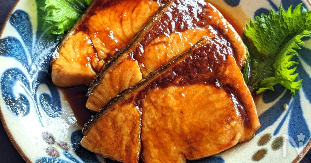 【照りうま♡ぶりの照り焼き】とろ〜り甘辛だれがご飯に合う！のレシピ動画 | レシピサイトNadia