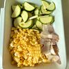 夏野菜とベーコンの旨み【ズッキーニととうもろこしのスープ】の下準備