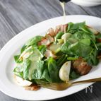 焼きカブとカリカリベーコンのサラダ