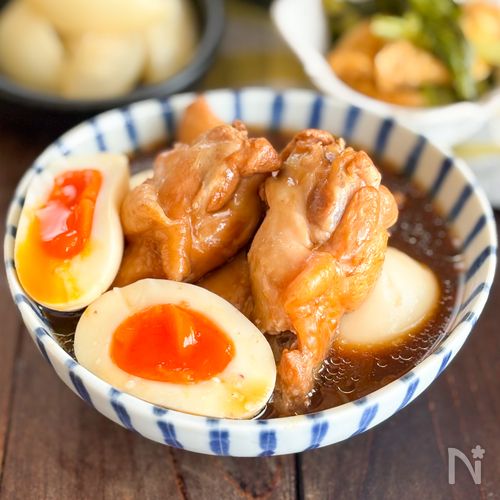 手羽元とたまごのお酢煮