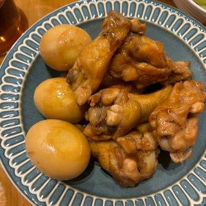 おいしーさーの作ってみた!投稿(【手羽元とゆで卵の甘辛煮】ほったらかし♪作業時間１０分♡)