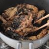 エリンギの黒ごまおかか煮の工程3
