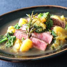 カナダビーフと春野菜の軽い煮込み