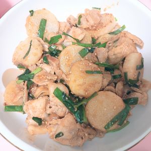 milkの作ってみた!投稿(【栄養もバッチリ】豚肉と長いもの甘辛ニラいため)