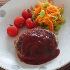 水切り不要。ふわふわ！豆腐ハンバーグ（卵・パン粉・牛乳不要）