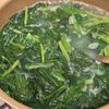 ほうれん草と春雨の中華たまごスープの工程3
