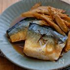 麺つゆで簡単！＊サバとごぼうの煮物＊