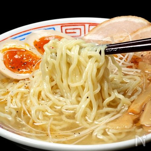 たった7分！即席スープ！『冷やし塩ラーメン』