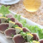 びんちょうまぐろのたたき、中華風