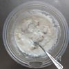 材料2つ・桃缶で作るバレリーナの夜食。の工程2