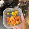 1613201の作ってみた!投稿(【弁当おかず】脱マンネリ！ベーコンたまご焼き)