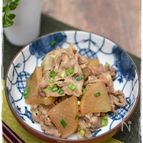 めんつゆで簡単！豚肉と大根の炒め煮