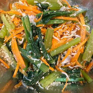 zuhayumaの作ってみた!投稿(栄養満点♡蒸し鶏とほうれん草のごま和え【#作り置き】)