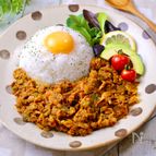 解凍不要でそのまま使える下味冷凍『豚小間肉のキーマカレー』