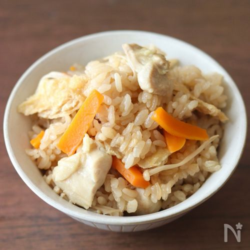 具材たっぷり！五目炊き込みごはん