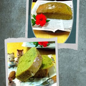 チョロリスの作ってみた!投稿(トースターで簡単！HMでホワイトチョコがけ抹茶パウンドケーキ)